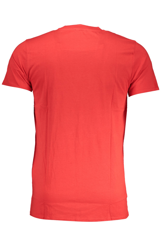 7848CAVALLI CLASS T-SHIRT MANICHE CORTE UOMO ROSSO