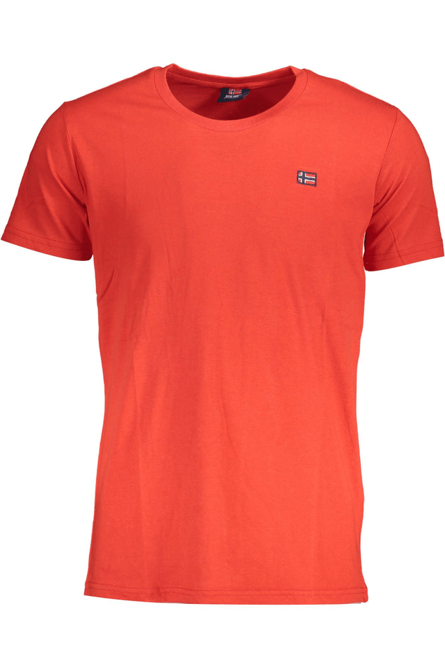 3940NORWAY 1963 T-SHIRT MANICHE CORTE UOMO ROSSO