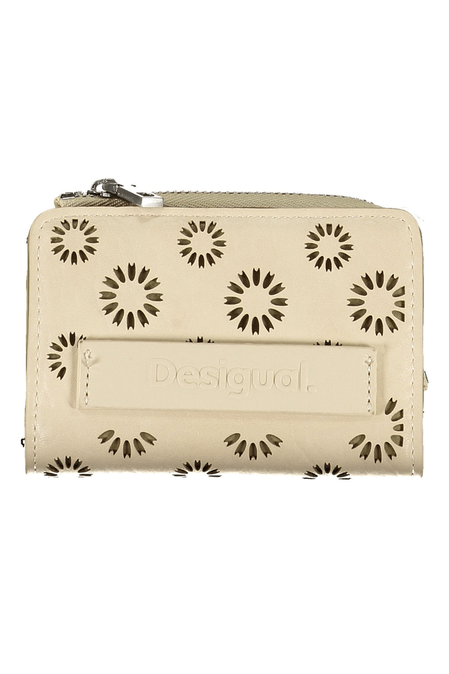 8018DESIGUAL PORTAFOGLIO DONNA BEIGE