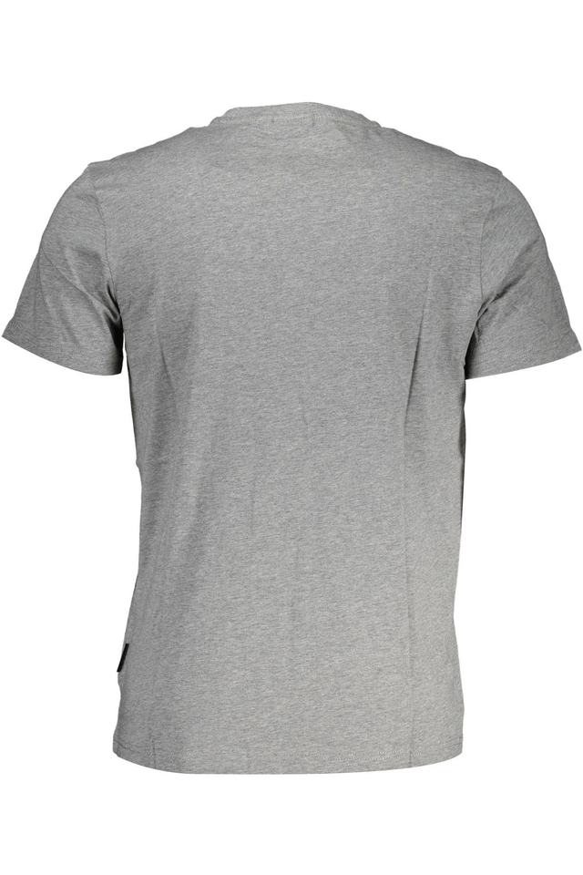 3453NAPAPIJRI T-SHIRT MANICHE CORTE UOMO GRIGIO