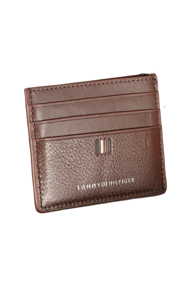 7028TOMMY HILFIGER PORTAFOGLIO UOMO MARRONE