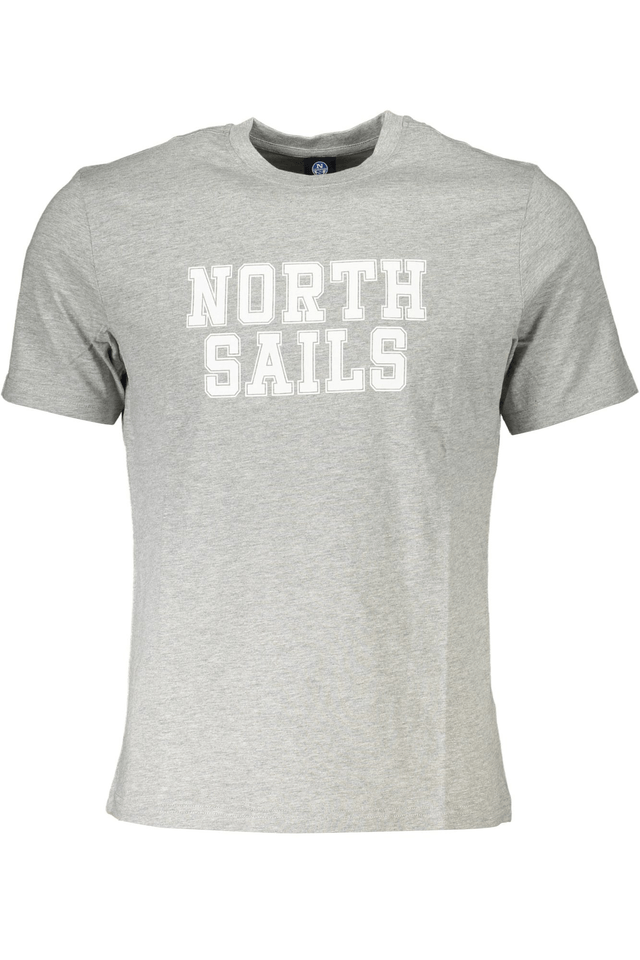 7508NORTH SAILS T-SHIRT MANICHE CORTE UOMO GRIGIO