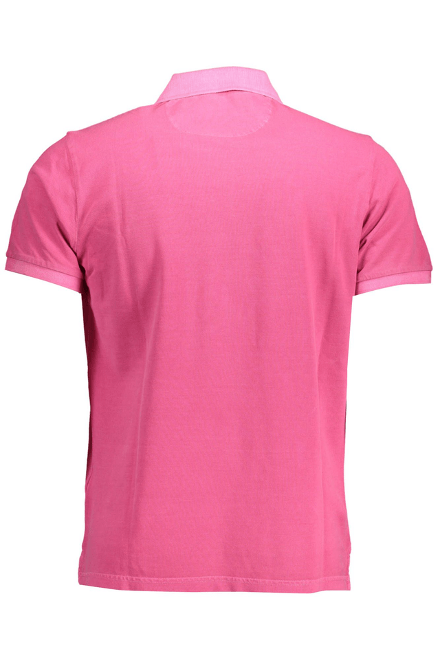 1735GANT POLO MANICHE CORTE UOMO ROSA