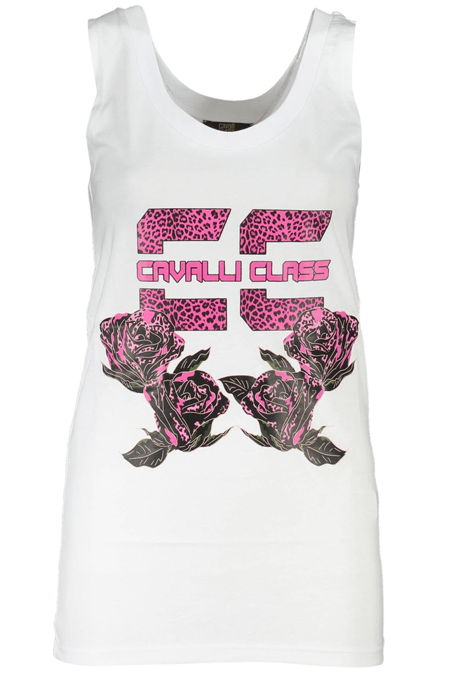 4110CAVALLI CLASS CANOTTA DONNA BIANCO