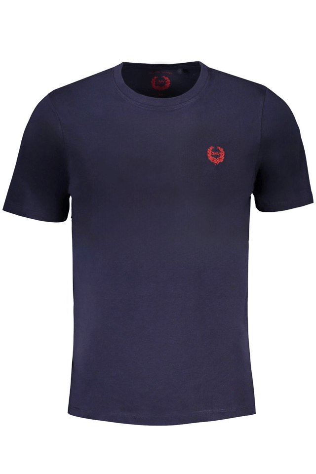 9613GIAN MARCO VENTURI T-SHIRT MANICHE CORTE UOMO BLU