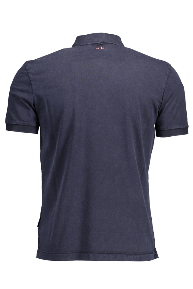1651NAPAPIJRI POLO MANICHE CORTE UOMO BLU