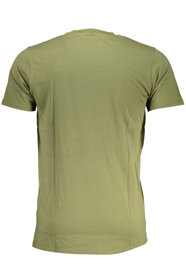 7852CAVALLI CLASS T-SHIRT MANICHE CORTE UOMO VERDE