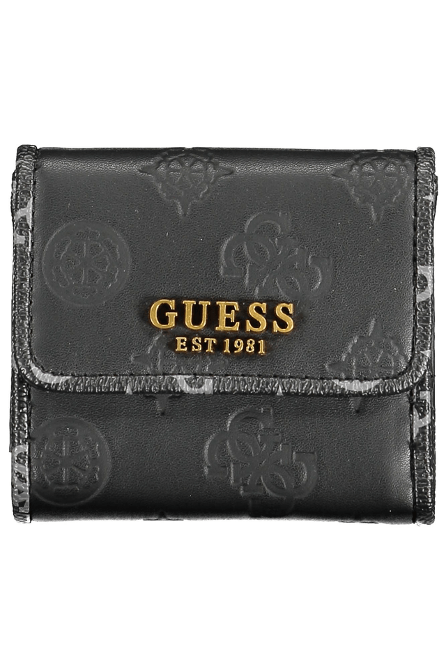 2072GUESS JEANS PORTAFOGLIO DONNA NERO