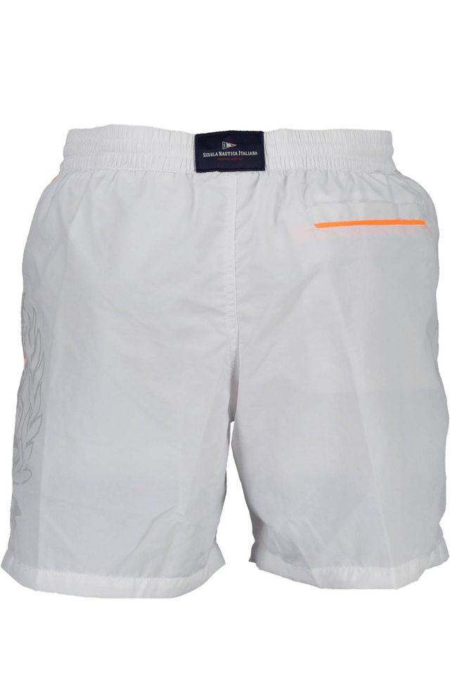4693SCUOLA NAUTICA COSTUME PARTE SOTTO UOMO BIANCO