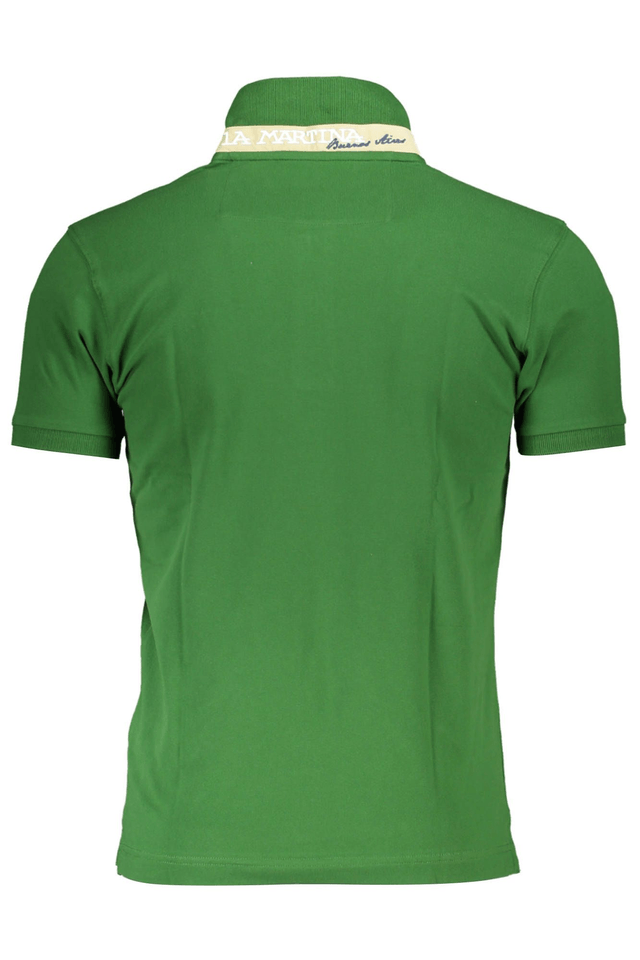 3046LA MARTINA POLO MANICHE CORTE UOMO VERDE