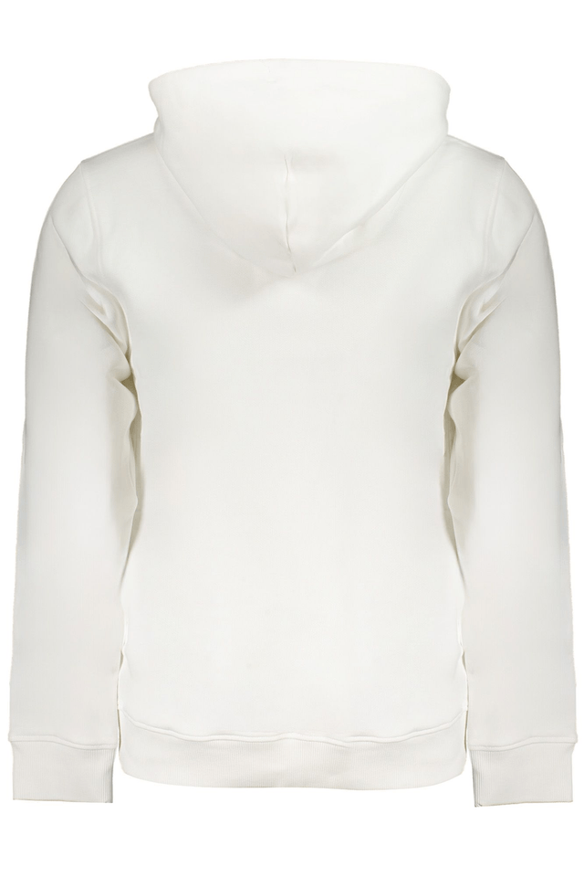 9145TOMMY HILFIGER FELPA SENZA ZIP UOMO BIANCO