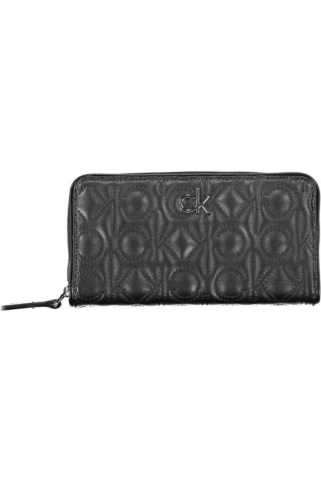1101CALVIN KLEIN PORTAFOGLIO DONNA NERO