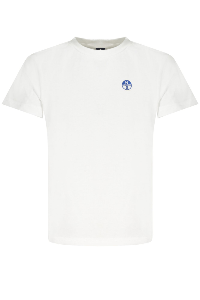 8393NORTH SAILS T-SHIRT MANICHE CORTE BAMBINO BIANCO
