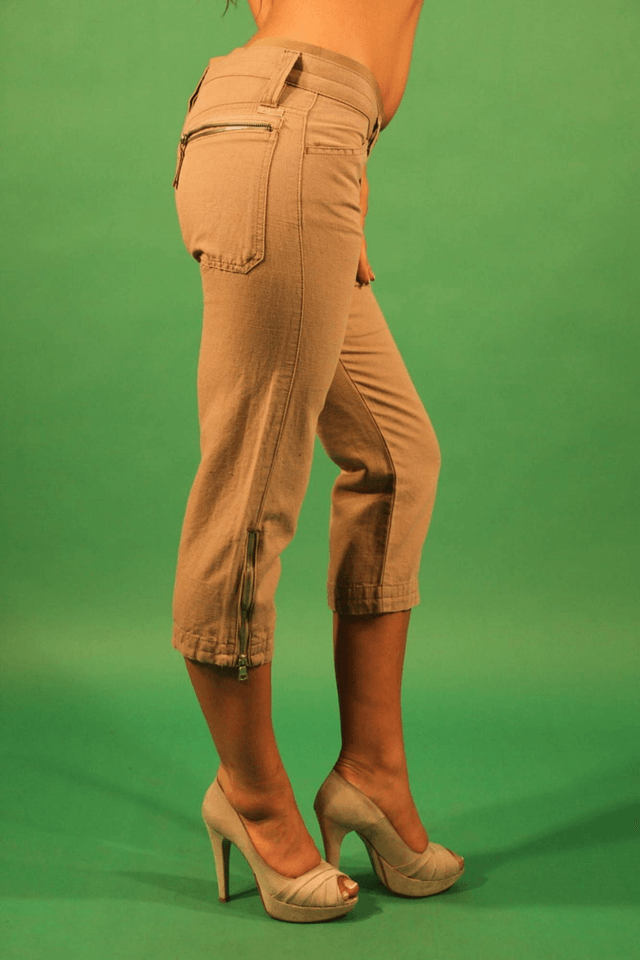 940GAS PANTALONE PINOCCHIETTO DONNA BEIGE