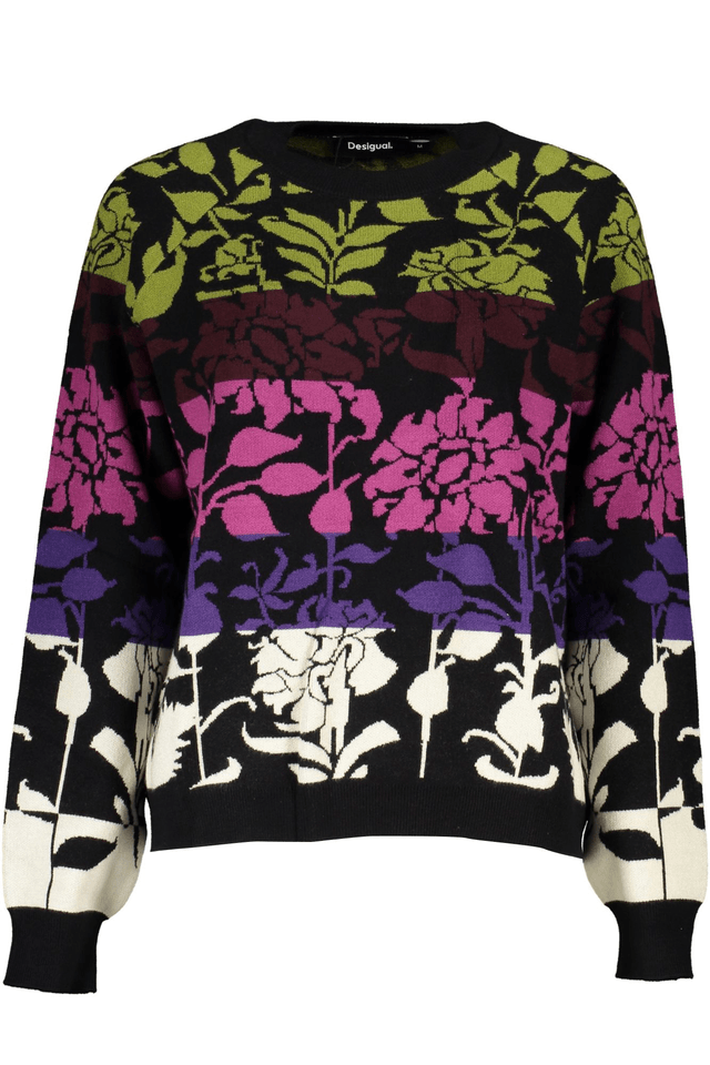 5542DESIGUAL MAGLIA DONNA NERO