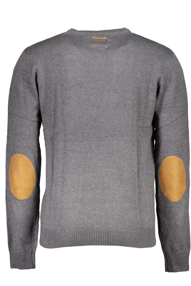 6177GIAN MARCO VENTURI MAGLIA UOMO GRIGIO