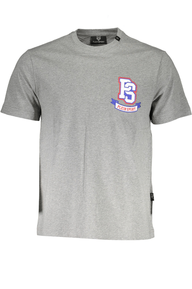 1317PLEIN SPORT T-SHIRT MANICHE CORTE UOMO GRIGIO