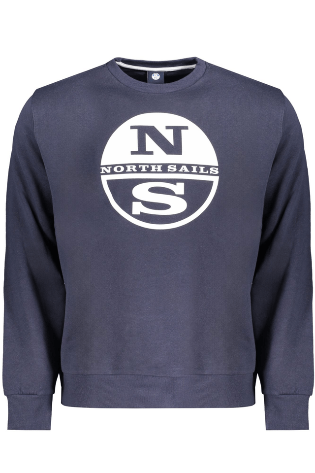 10055NORTH SAILS FELPA SENZA ZIP UOMO BLU