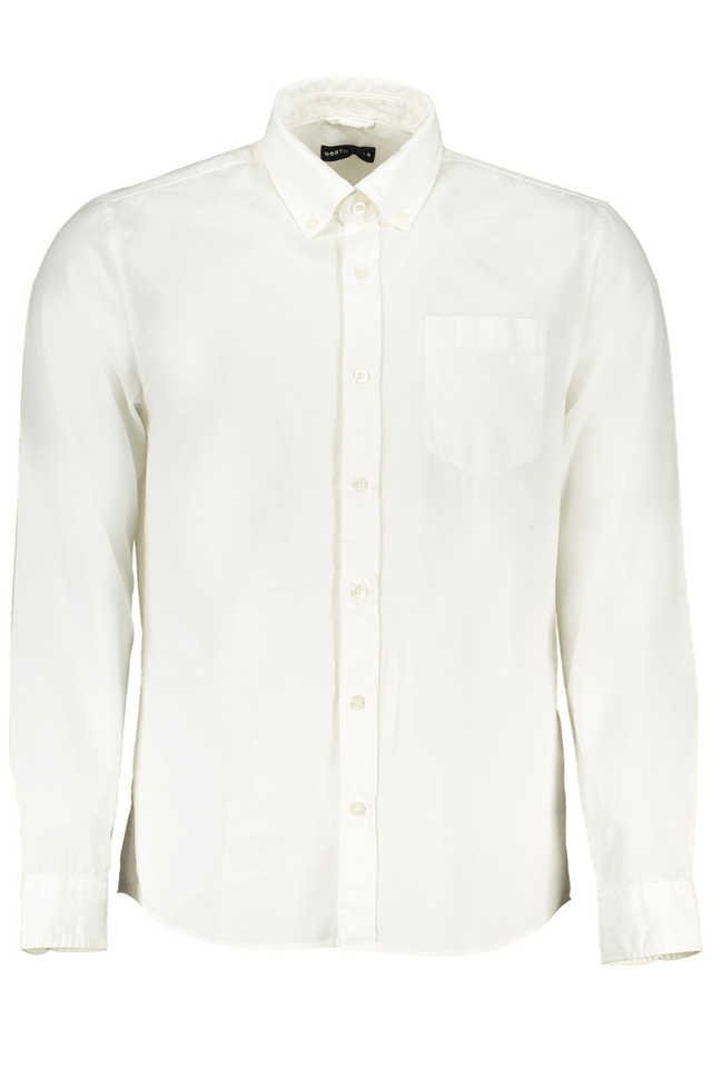 8738NORTH SAILS CAMICIA MANICHE LUNGHE UOMO BIANCO