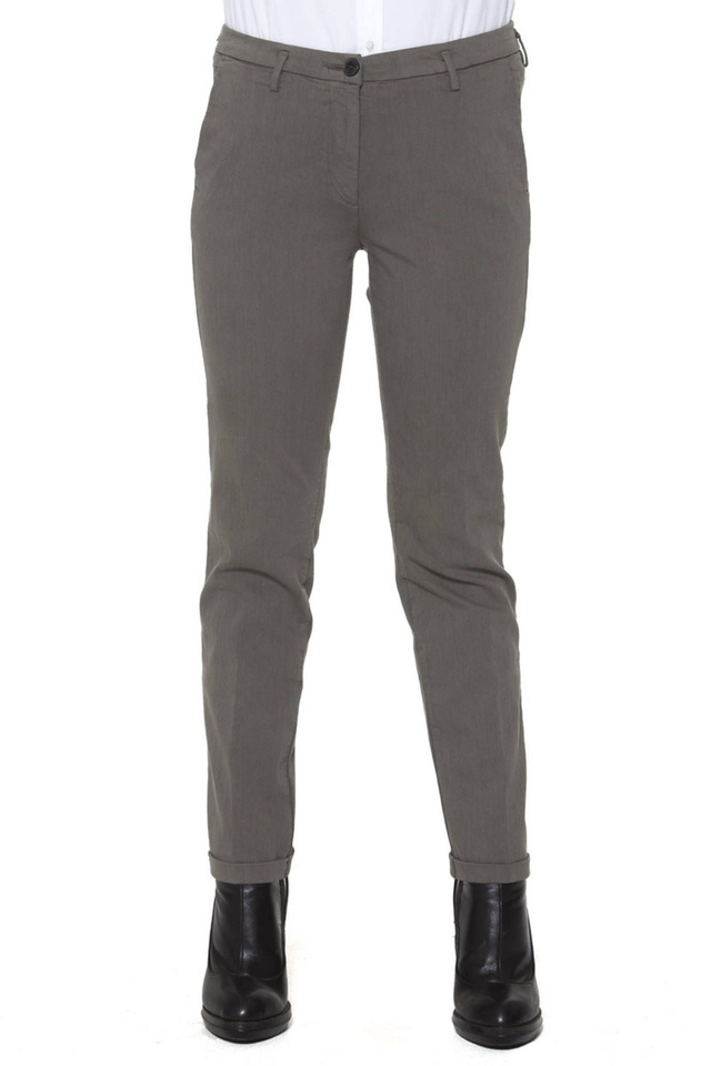 808FRED PERRY PANTALONE DONNA VERDE