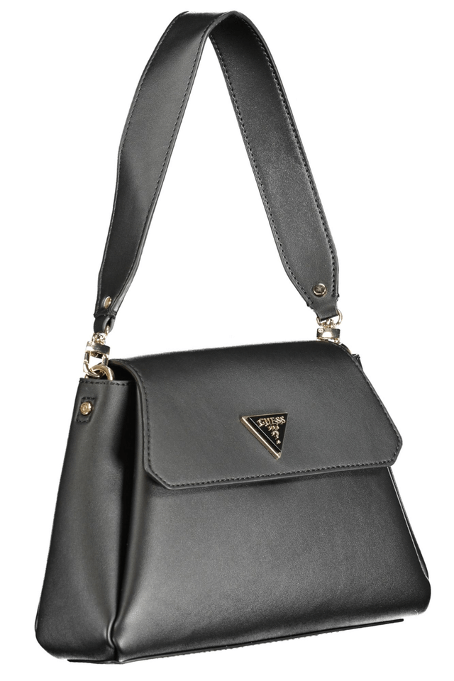 9886GUESS JEANS BORSA DONNA NERO