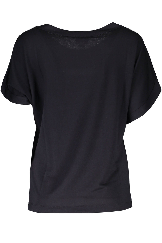 990JUST CAVALLI T-SHIRT MANICHE CORTE DONNA NERO