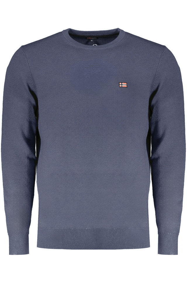 10293NORWAY 1963 MAGLIA UOMO BLU
