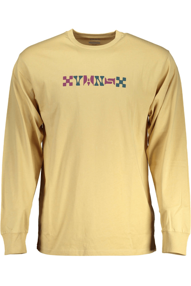 3293VANS T-SHIRT MANICHE LUNGHE UOMO BEIGE