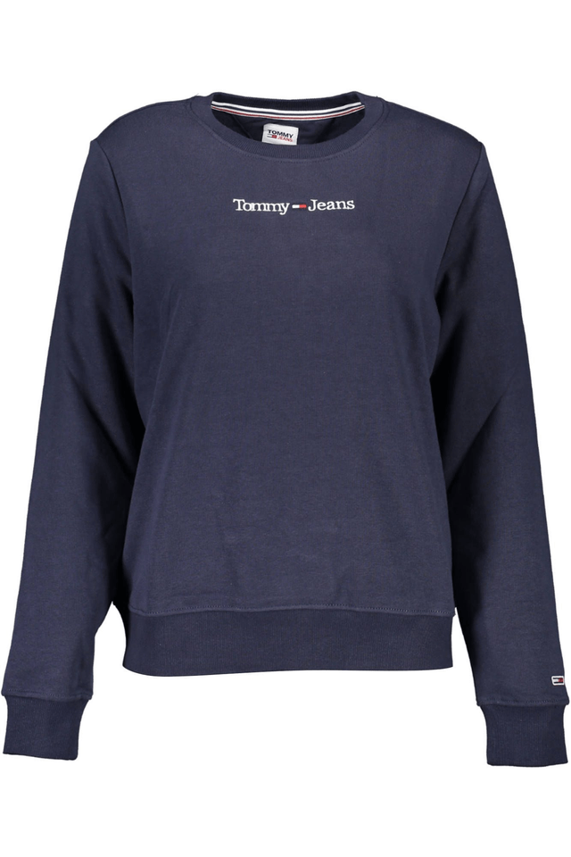2778TOMMY HILFIGER FELPA SENZA ZIP DONNA BLU