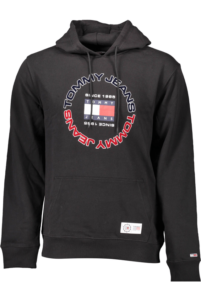 2785TOMMY HILFIGER FELPA SENZA ZIP UOMO NERO