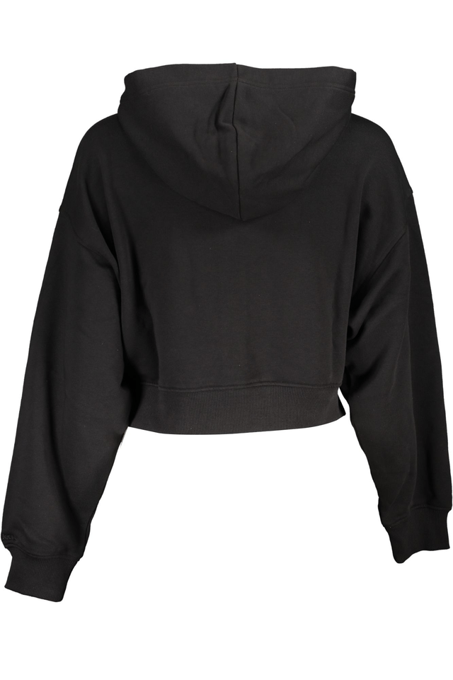 5972CALVIN KLEIN FELPA CON ZIP DONNA NERO