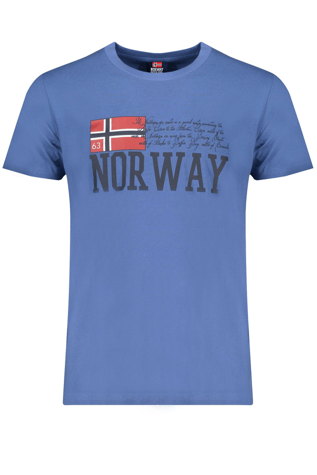 8169NORWAY 1963 T-SHIRT MANICHE CORTE UOMO BLU