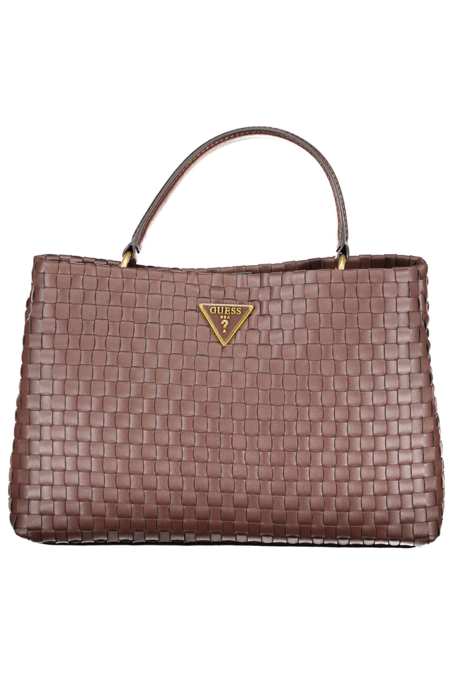 6529GUESS JEANS BORSA DONNA MARRONE
