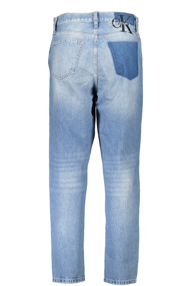 7225CALVIN KLEIN JEANS DENIM DONNA AZZURRO