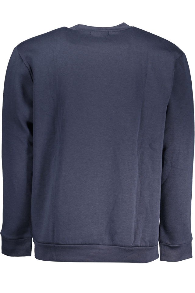 7755CAVALLI CLASS FELPA SENZA ZIP UOMO BLU