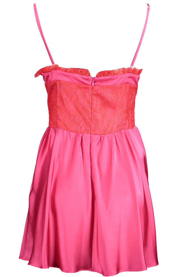 1493GAELLE PARIS ABITO CORTO DONNA ROSA
