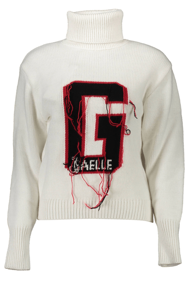 1162GAELLE PARIS MAGLIONE DONNA BIANCO