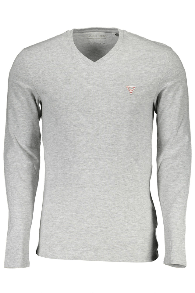 738GUESS JEANS T-SHIRT MANICHE LUNGHE UOMO GRIGIO