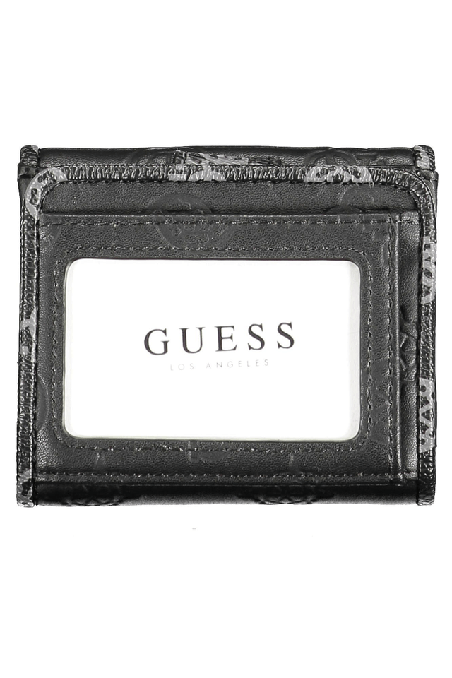 2072GUESS JEANS PORTAFOGLIO DONNA NERO