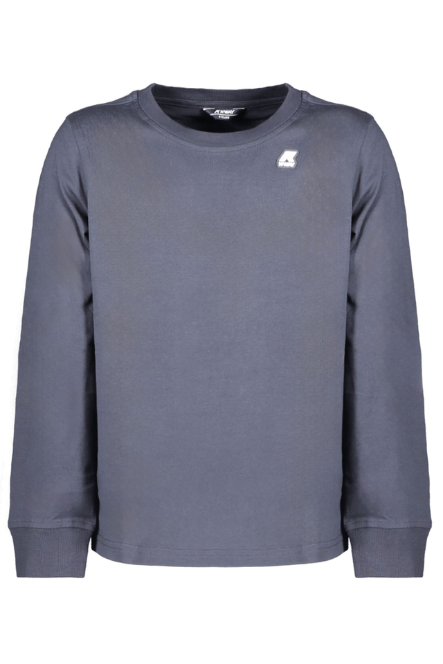 9106K-WAY T-SHIRT MANICHE LUNGHE BAMBINO BLU