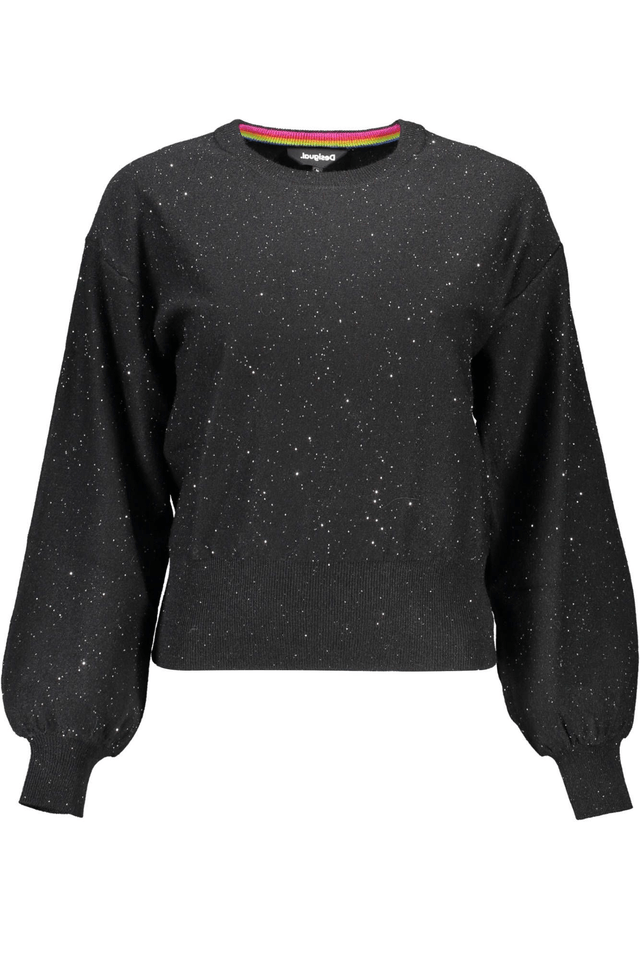 1201DESIGUAL MAGLIA DONNA NERO