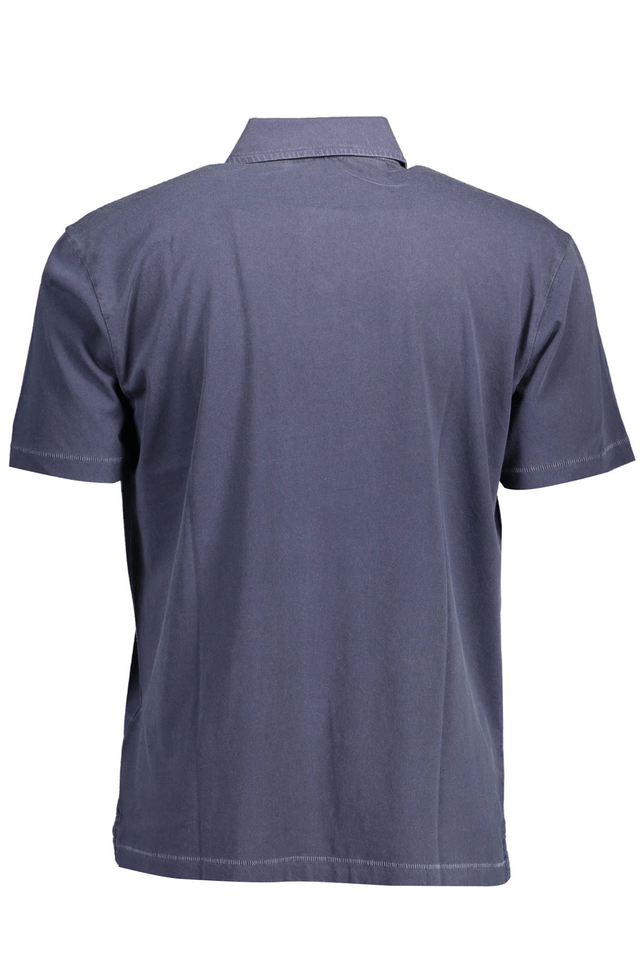 1731GANT POLO MANICHE CORTE UOMO BLU