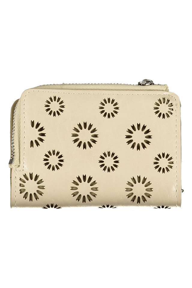 8018DESIGUAL PORTAFOGLIO DONNA BEIGE