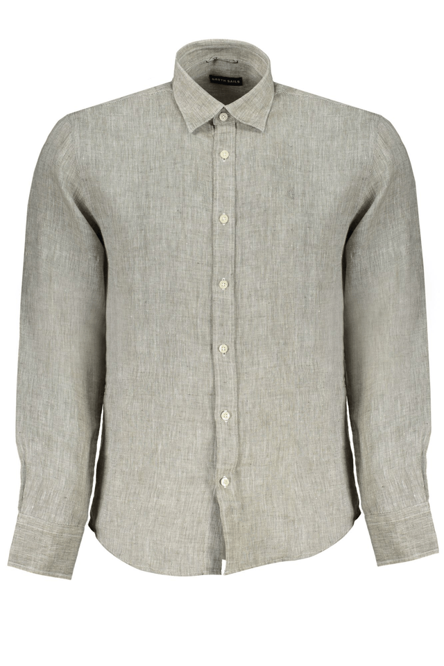 8722NORTH SAILS CAMICIA MANICHE LUNGHE UOMO GRIGIO