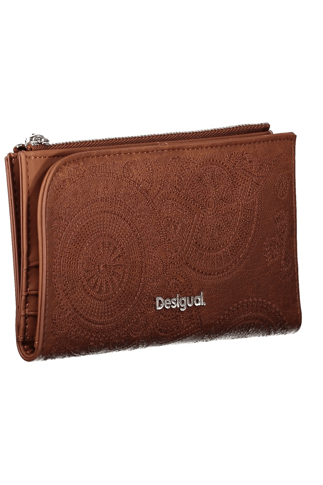 6893DESIGUAL PORTAFOGLIO DONNA MARRONE