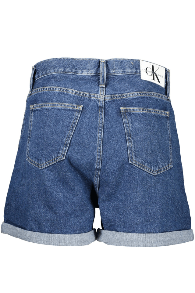 4193CALVIN KLEIN JEANS SHORT DONNA BLU
