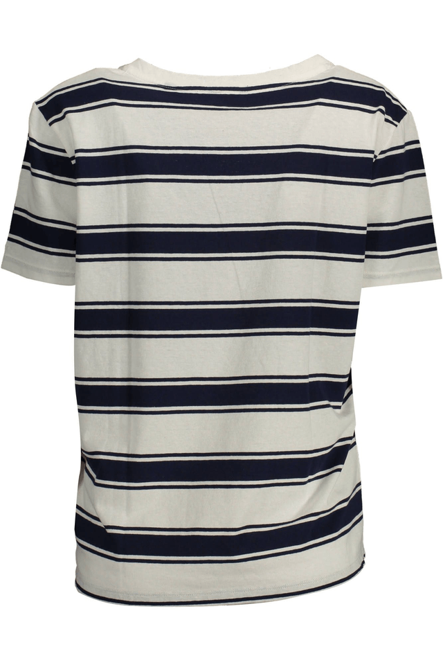 2144GANT T-SHIRT MANICHE CORTE DONNA BIANCO