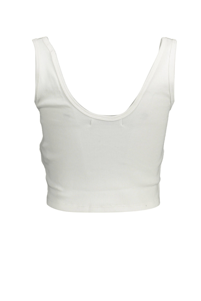 1504CALVIN KLEIN TOP DONNA BIANCO