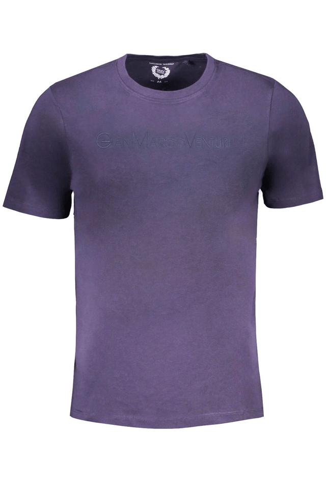 9594GIAN MARCO VENTURI T-SHIRT MANICHE CORTE UOMO BLU
