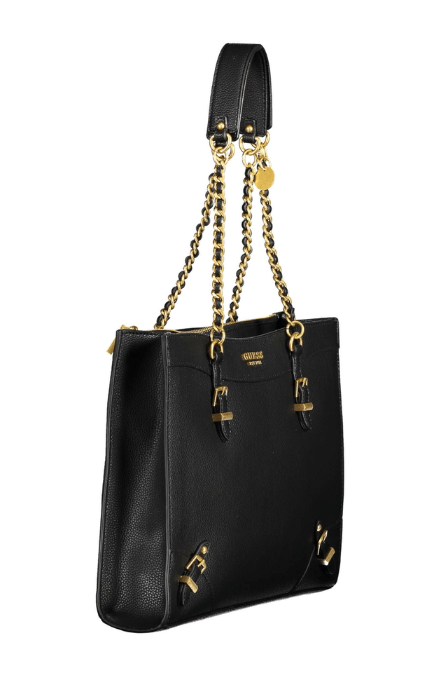 3057GUESS JEANS BORSA DONNA NERO